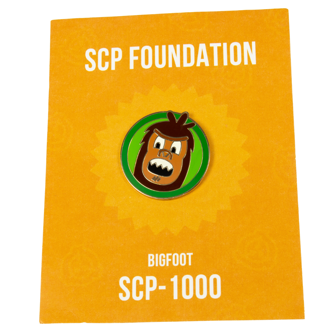 SCP-1000 Bigfoot Collectible Pin – Newscape Studios