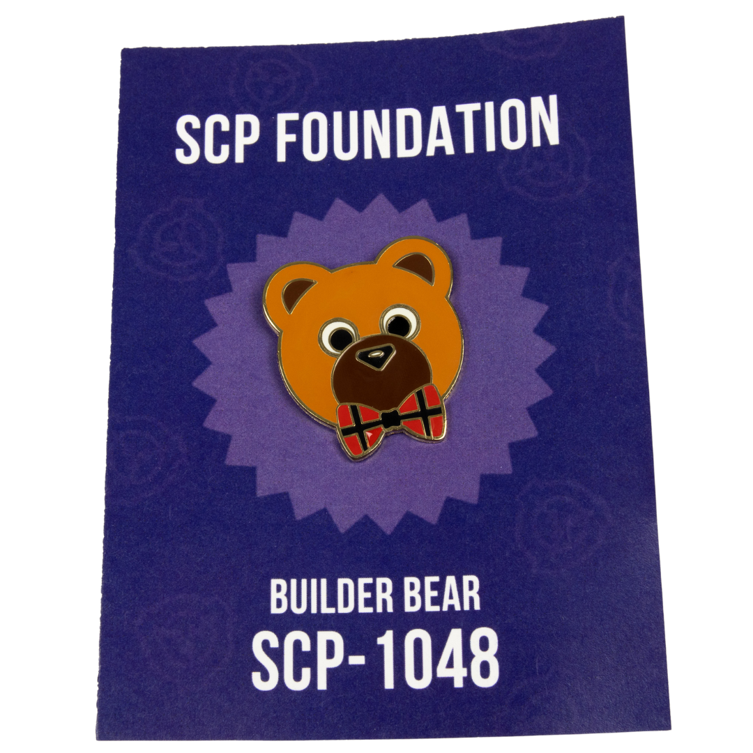 SCP-1048 Builder Bear Collectible Pin